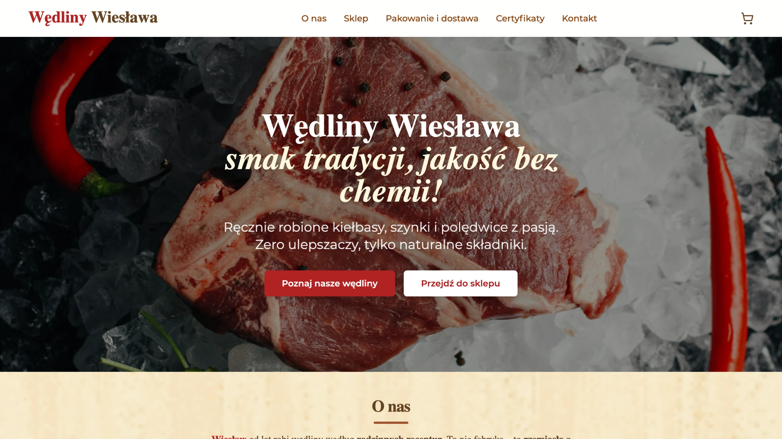 Przykładowa strona - widok 2